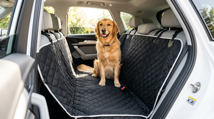 ComfyPupRide™ Waterproof Dog Car Seat Cover — Scratchproof Hammock Protector