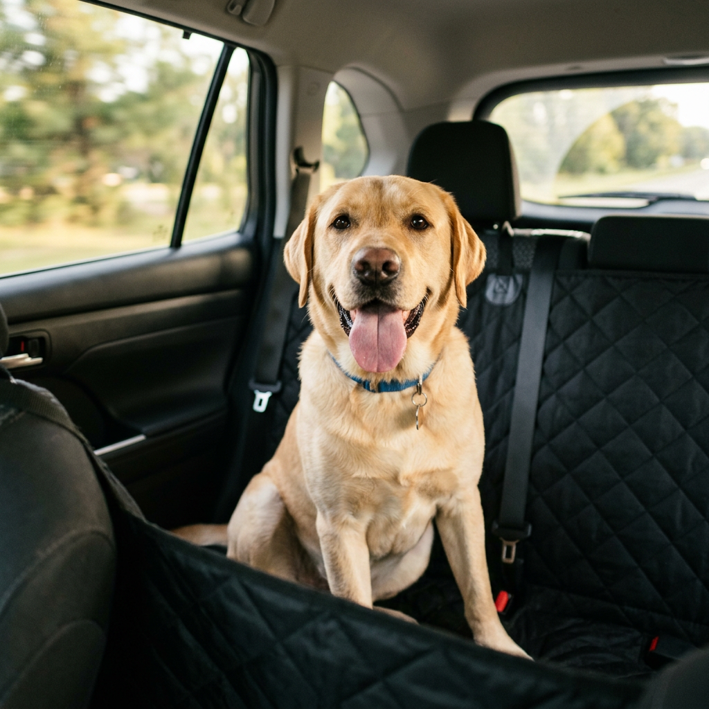 ComfyPupRide™ Waterproof Dog Car Seat Cover — Scratchproof Hammock Protector